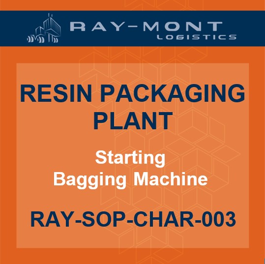 RAY-SOP-CHAR-003 Starting Bagging Machine